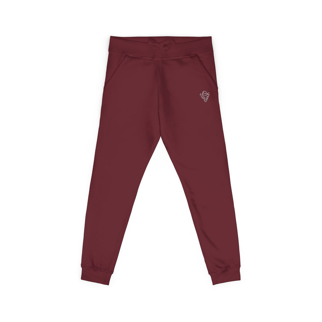 COY-OTE LOGO Embroidered Coral Fleece joggers - COY-OTE 