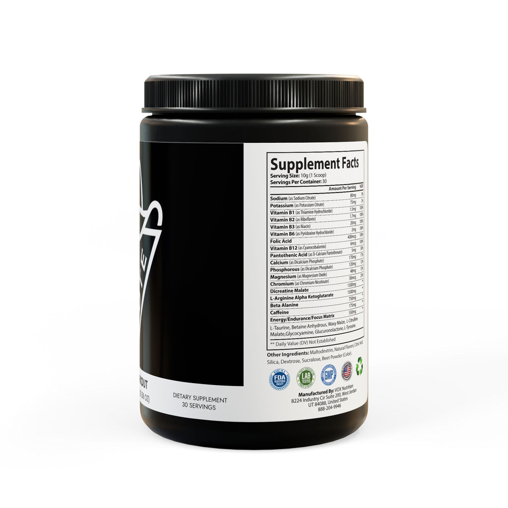 Pre-Workout Supplement, Watermelon (300g, 10.58oz) - COY-OTE 