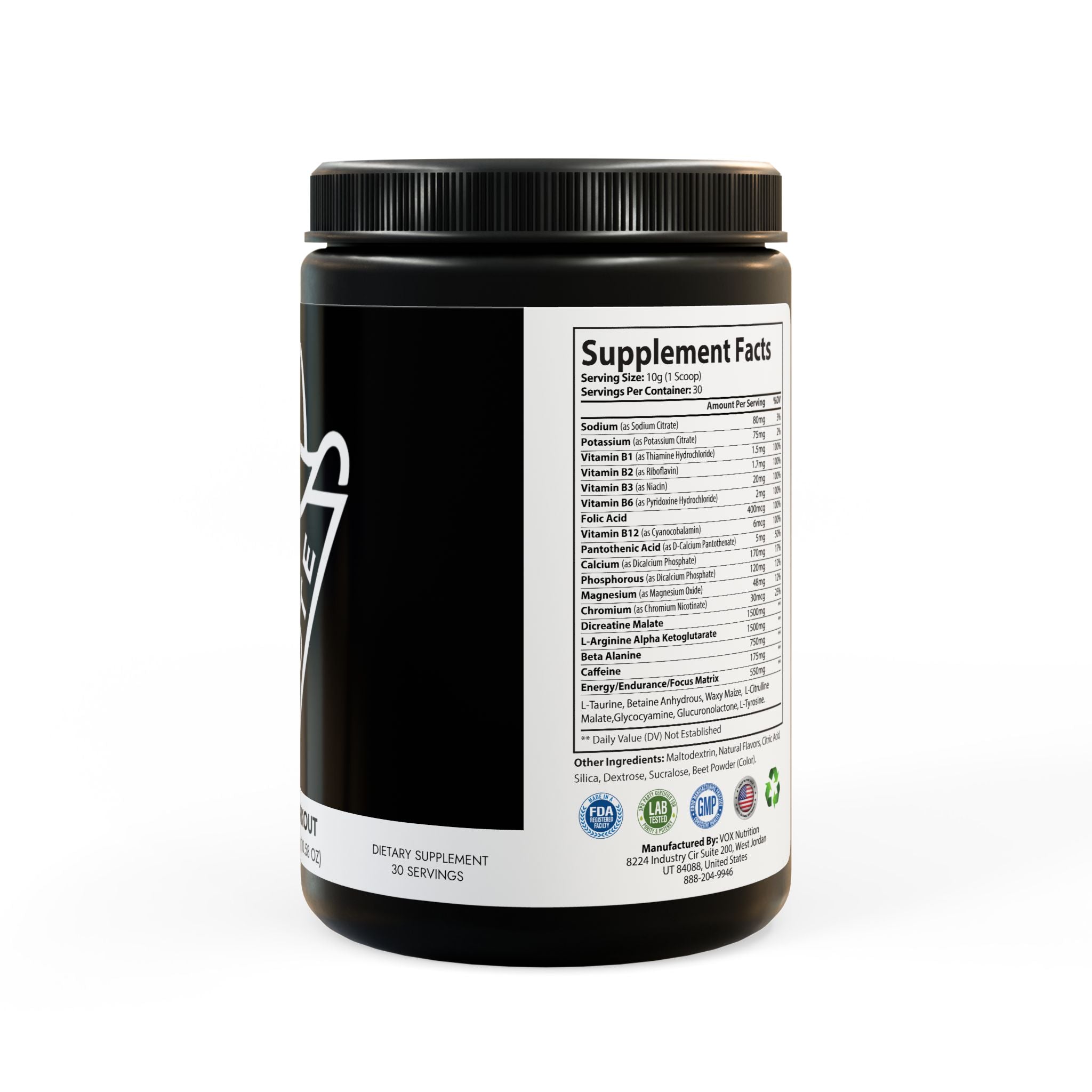 Pre-Workout Supplement, Watermelon (300g, 10.58oz) - COY-OTE 