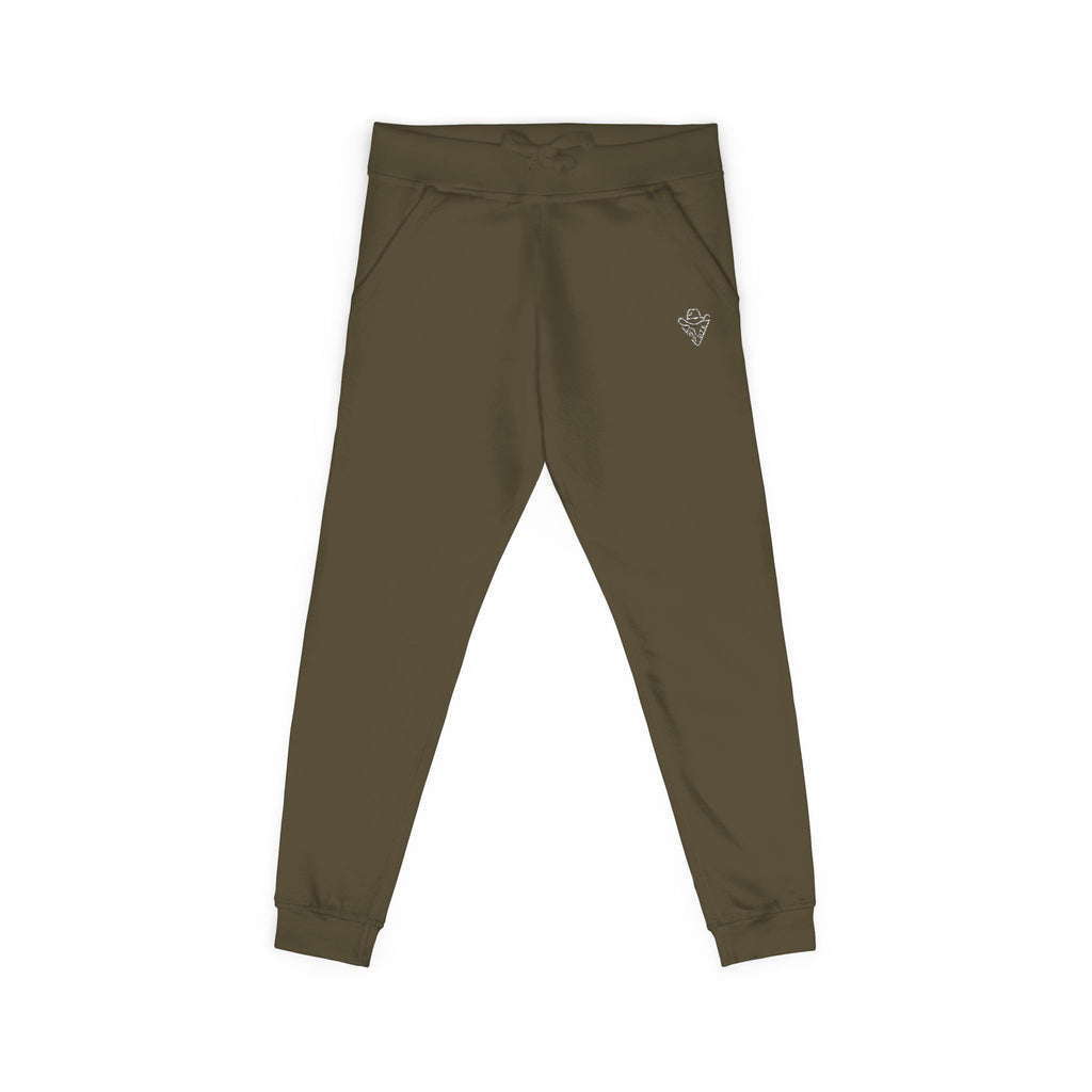 COY-OTE LOGO Embroidered Coral Fleece joggers - COY-OTE 