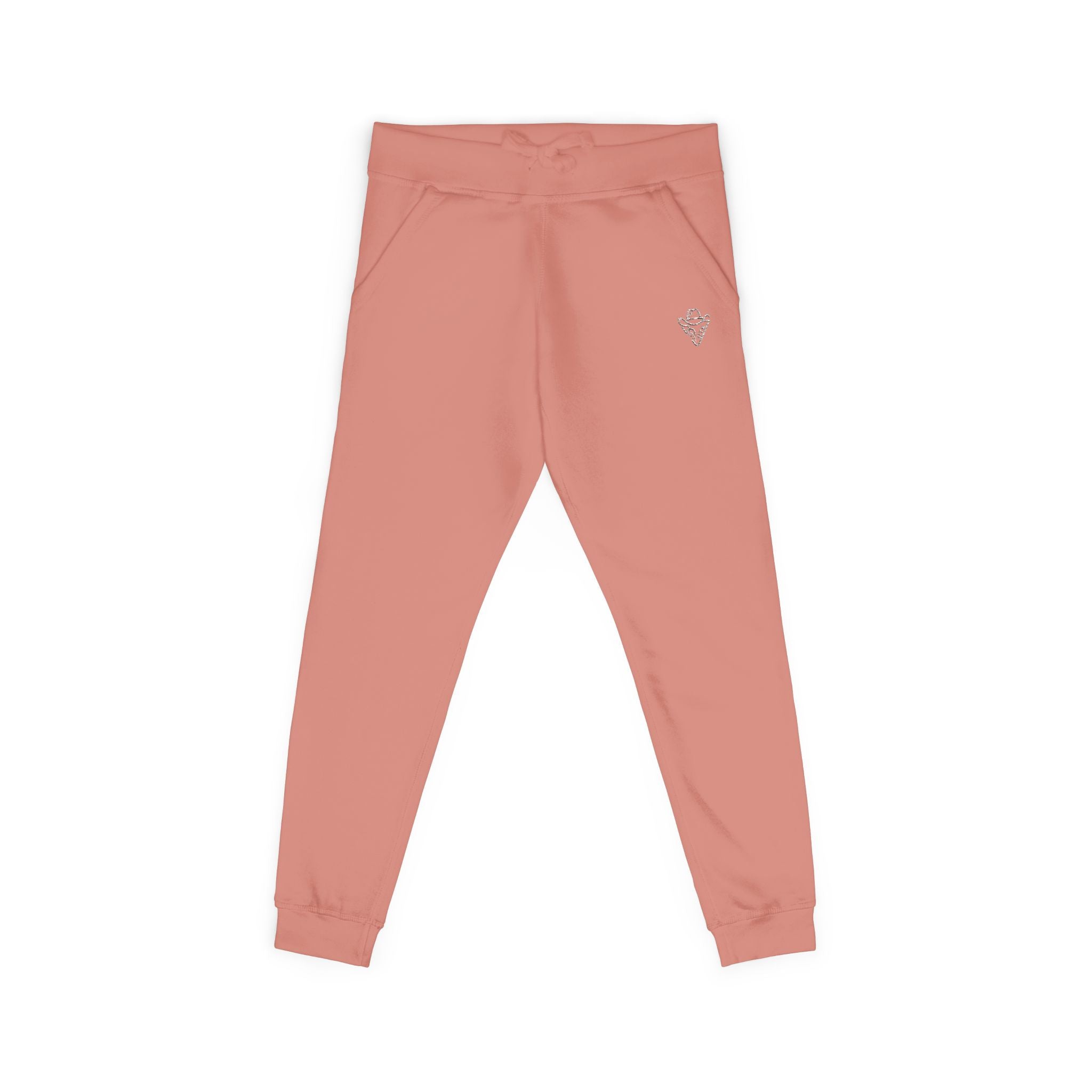 COY-OTE LOGO Embroidered Coral Fleece joggers - COY-OTE 