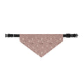 Clip-On Pet Bandana — Dusty Rose Paisley Dog & Cat Collar Accessory - COY-OTE 