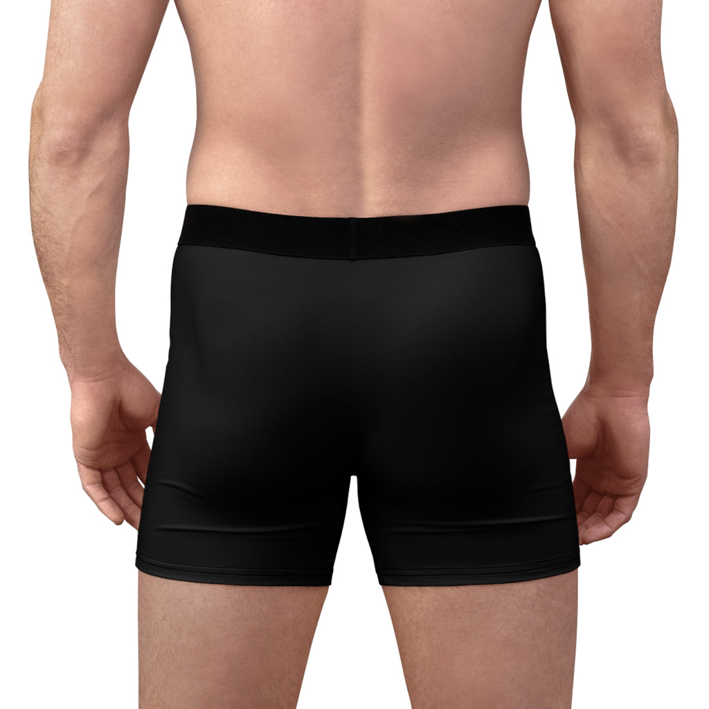 Coyote Cowboy Boxer Briefs — Men’s Black Graphic Underwear - COY-OTE 