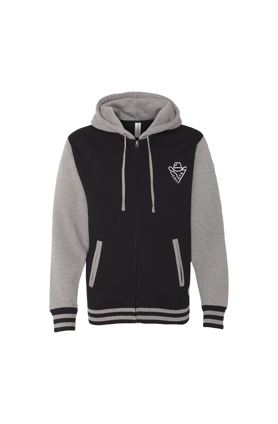 COY-OTE HEAVYWEIGHT VARSITY ZIP HOOD