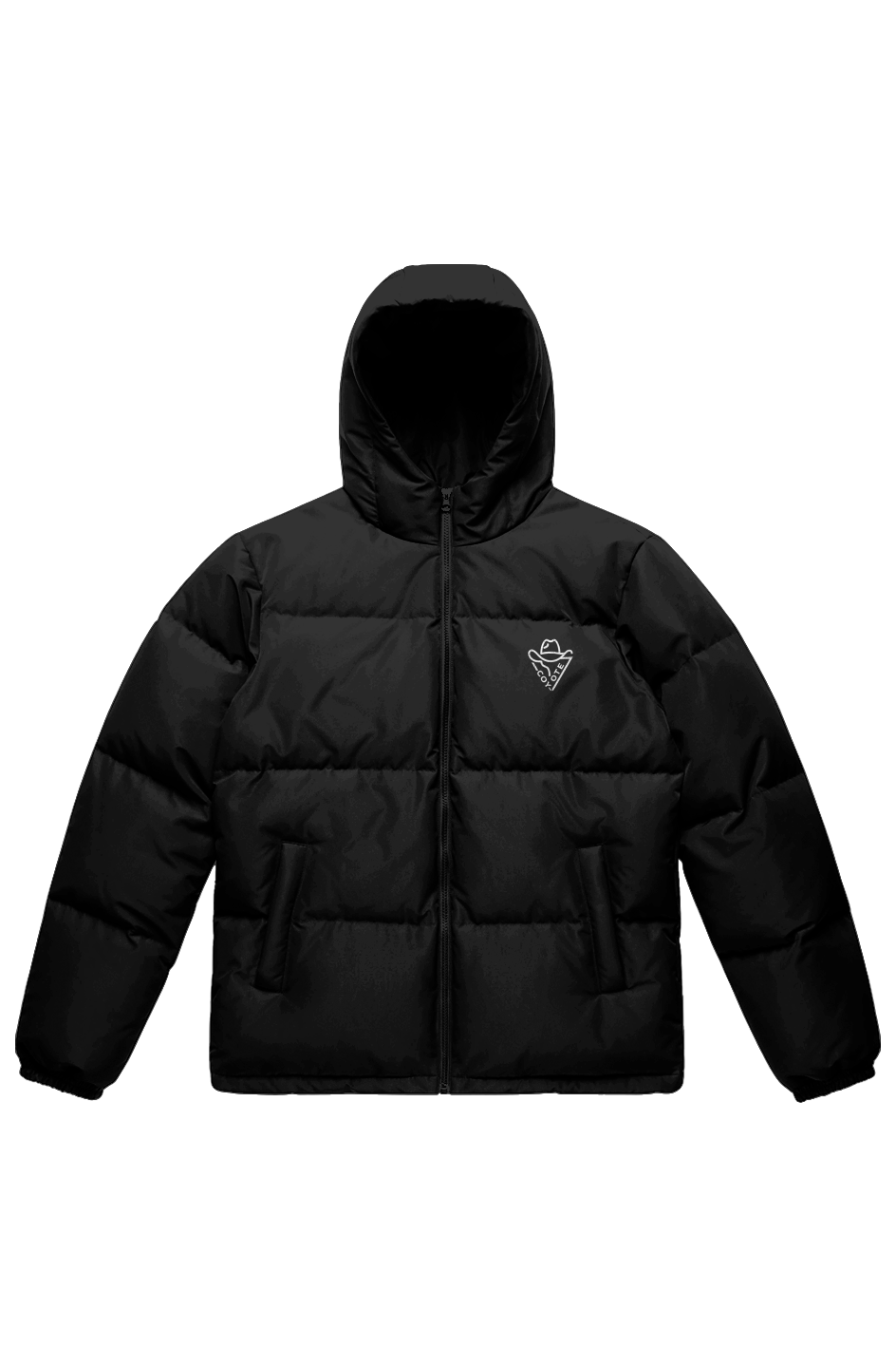 COY-OTE WEAR Men's Hooded Puffer Jacket