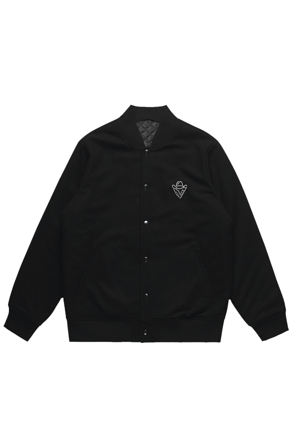Felt Bomber Jacket
