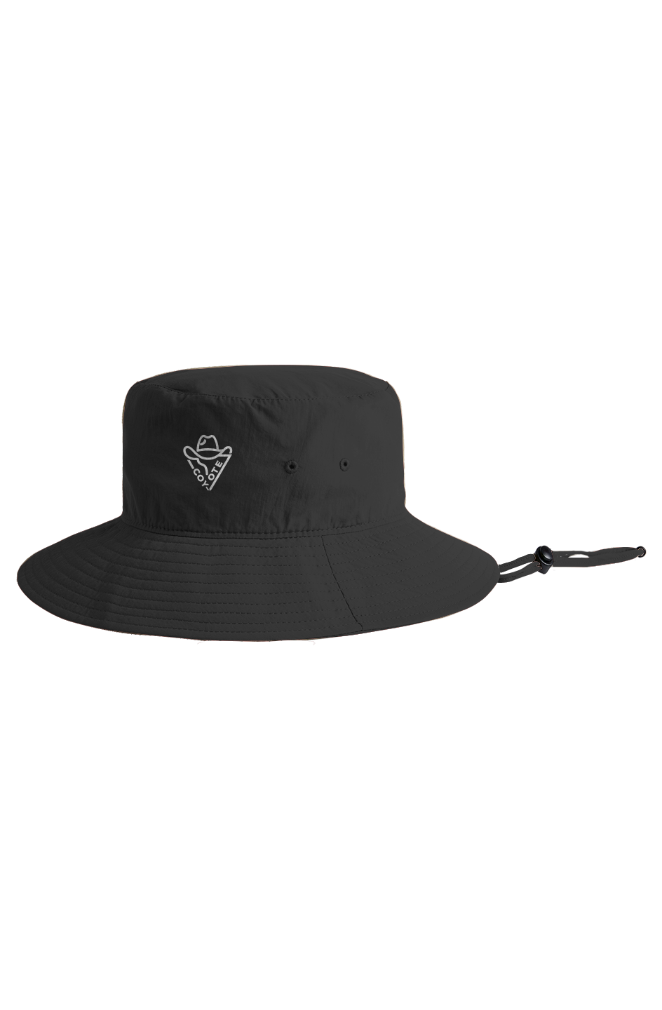 LOGO Fishing Wide Brim Bucket Hat
