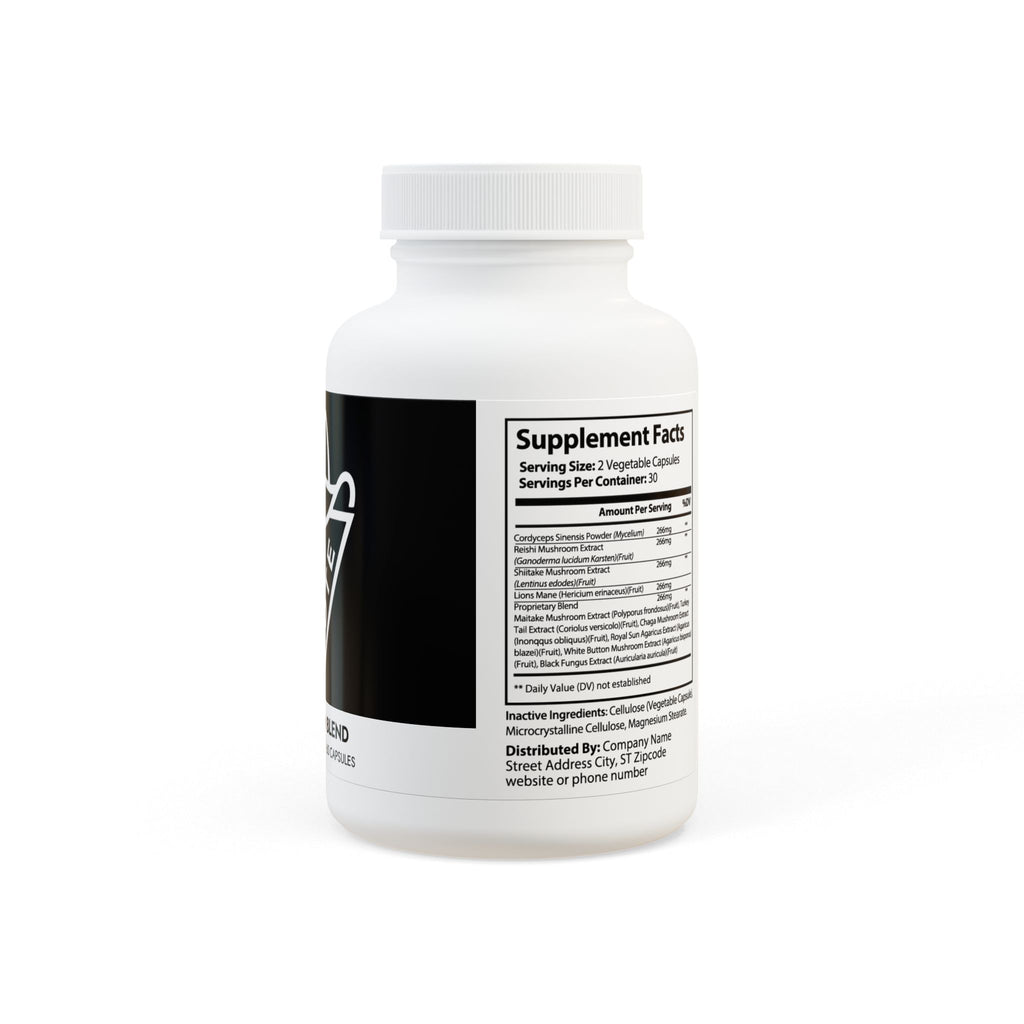 Mushroom Blend Supplement (60 Capsules) - COY-OTE 
