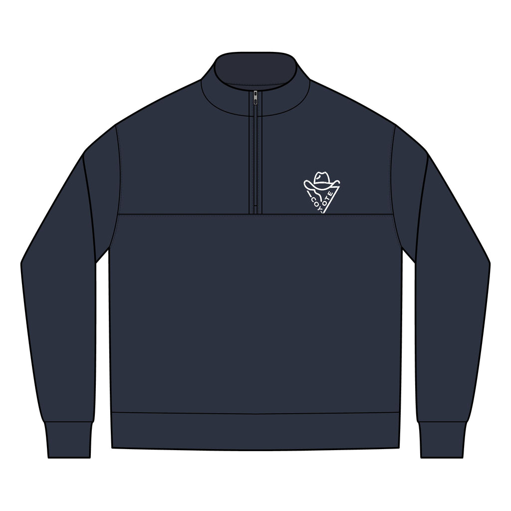 COY-OTE LOGO Quarter-Zip (Embroidery) - COY-OTE 