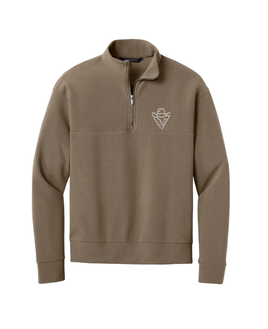 COY-OTE LOGO Quarter-Zip (Embroidery) - COY-OTE 