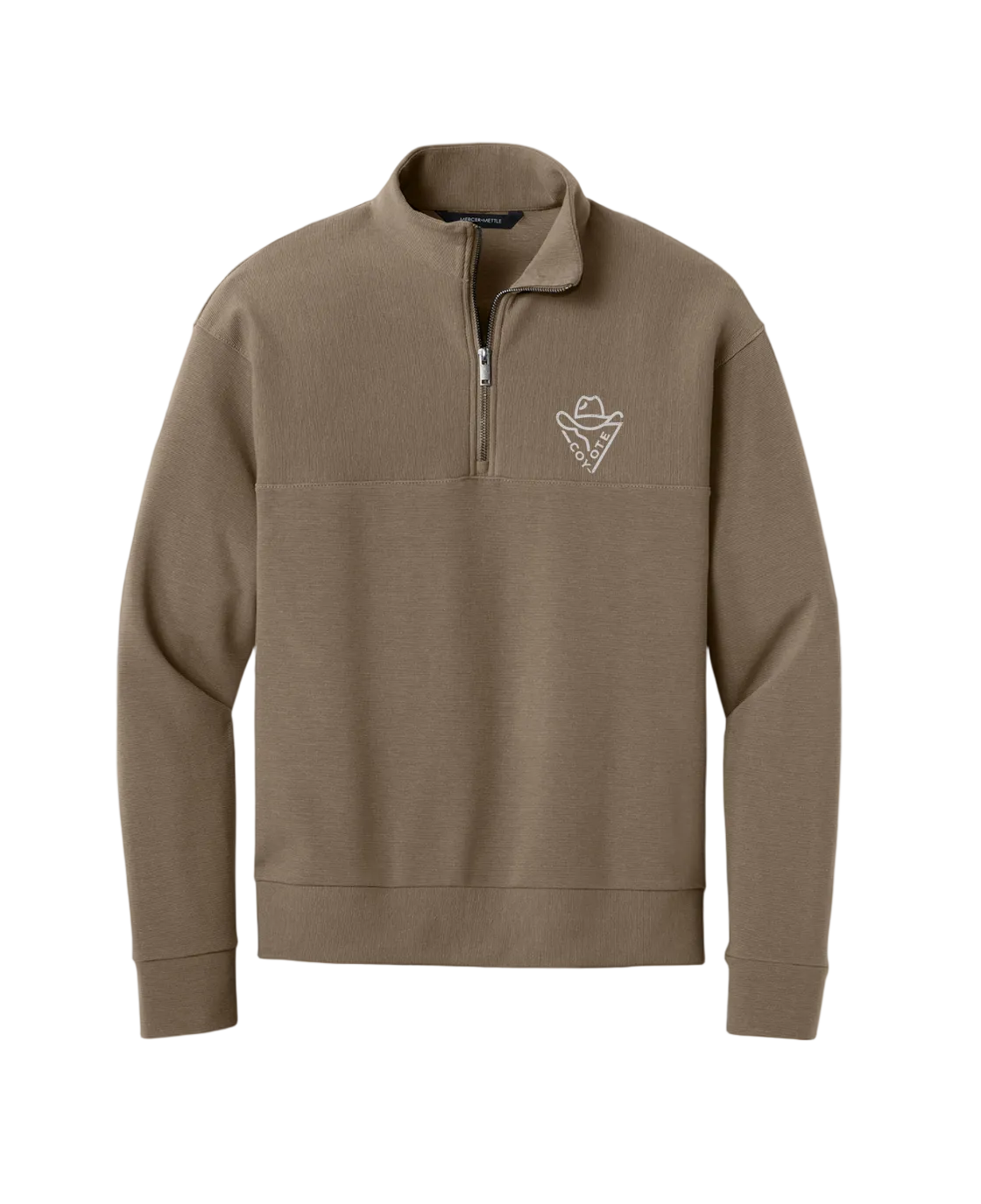 COY-OTE LOGO Quarter-Zip (Embroidery) - COY-OTE 