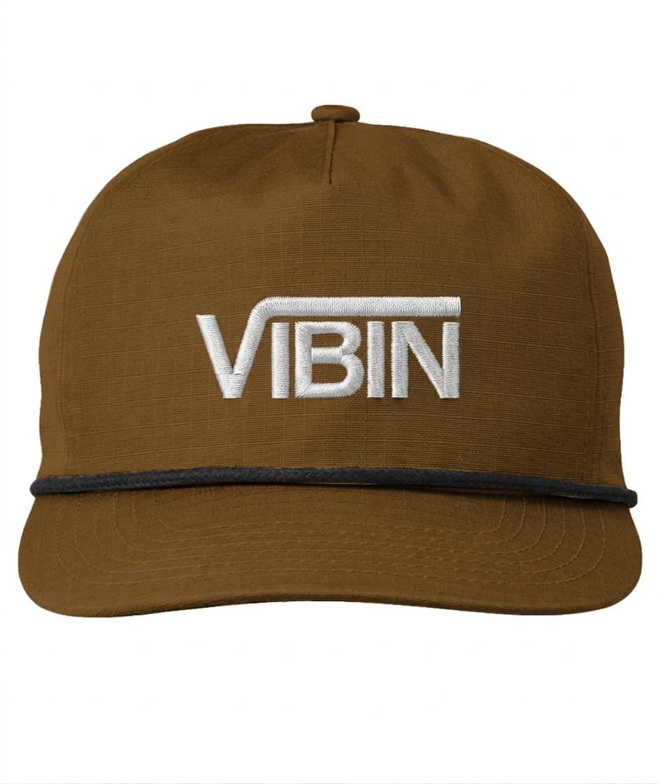 Apliiq VIBIN' hat featuring a stylish cap with embroidered design, casual streetwear style, and adjustable strap.